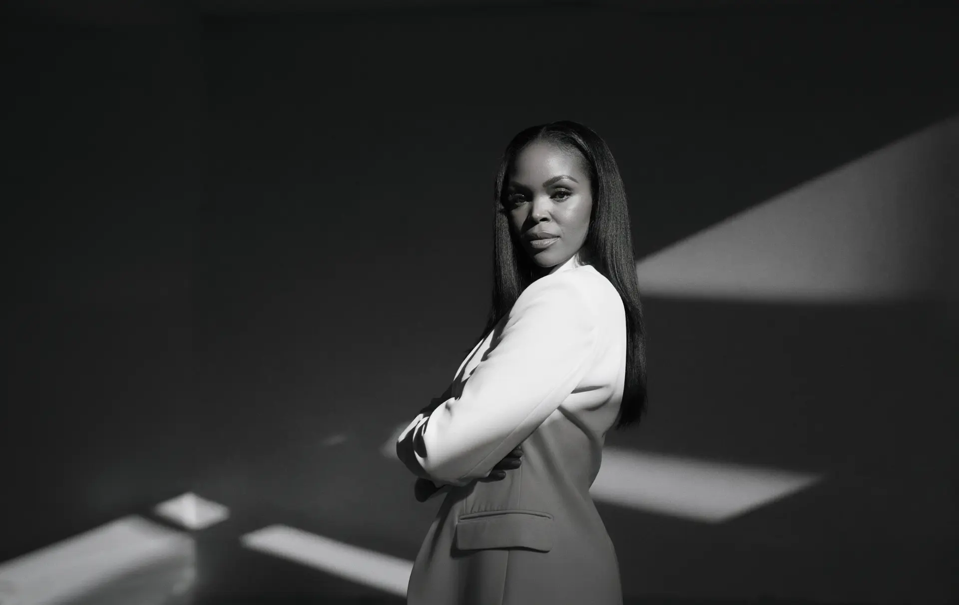 Portrait of Aja Brown, visionary builder and former Mayor of Compton